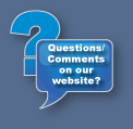 Questions or Comments about our website?