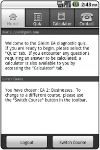 Choose your course