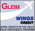 Gleim Wings Credit: Earn Credits in the FAA's Pilot Proficiency Program