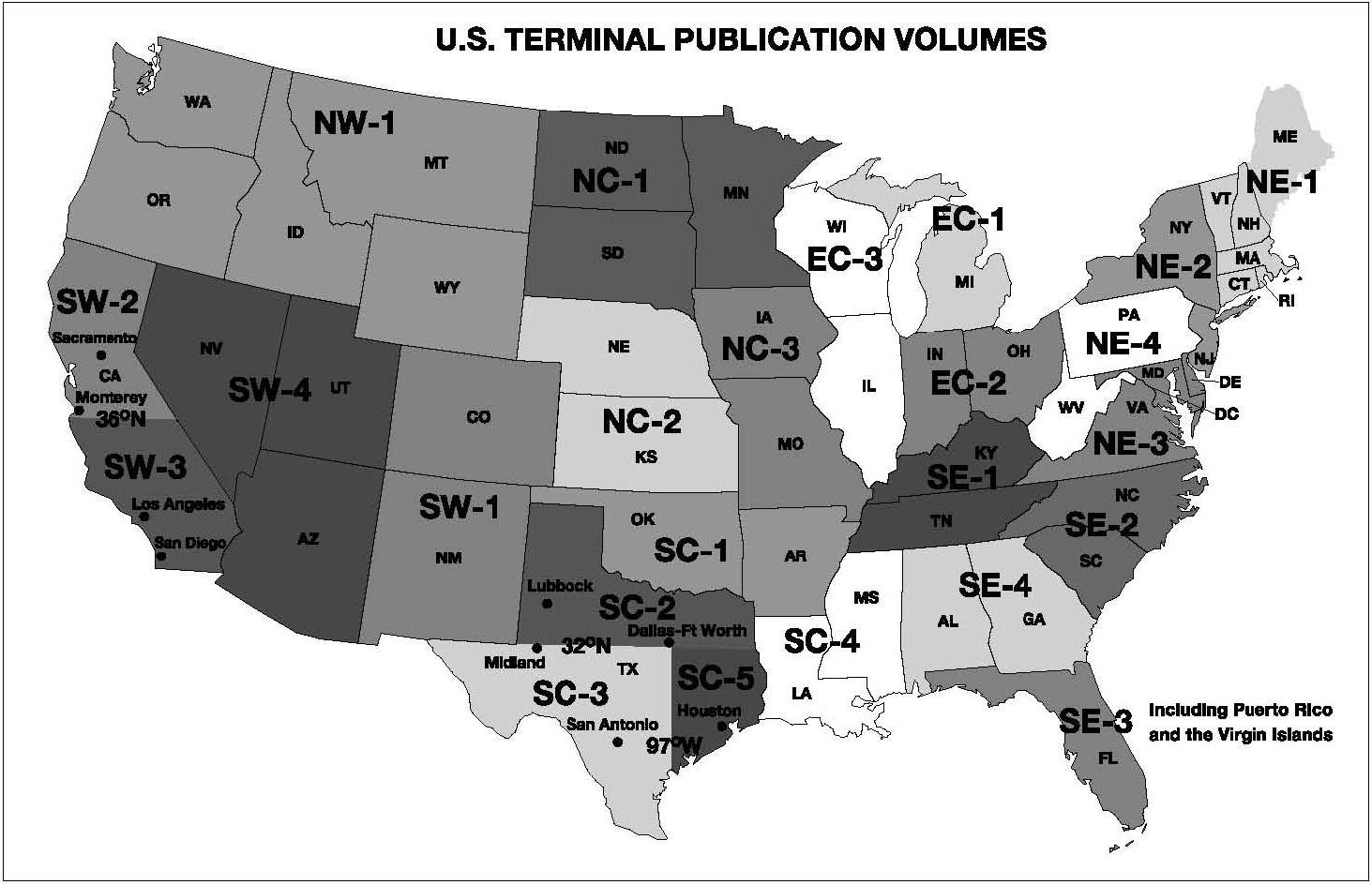 A graphic depicting the U.S. terminal publication volumes.