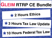 Gleim RTRP CE Bundle: 15 Hours of CE