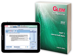 CIA Part 1: The Internal Audit Activity's Role in Governance, Risk, and Control (Book & Test Prep Software Download)