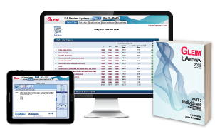 EA Part 1 Review System (Book, Test Prep Online, Audio Reviews, Gleim Online, & Exam Rehearsal)