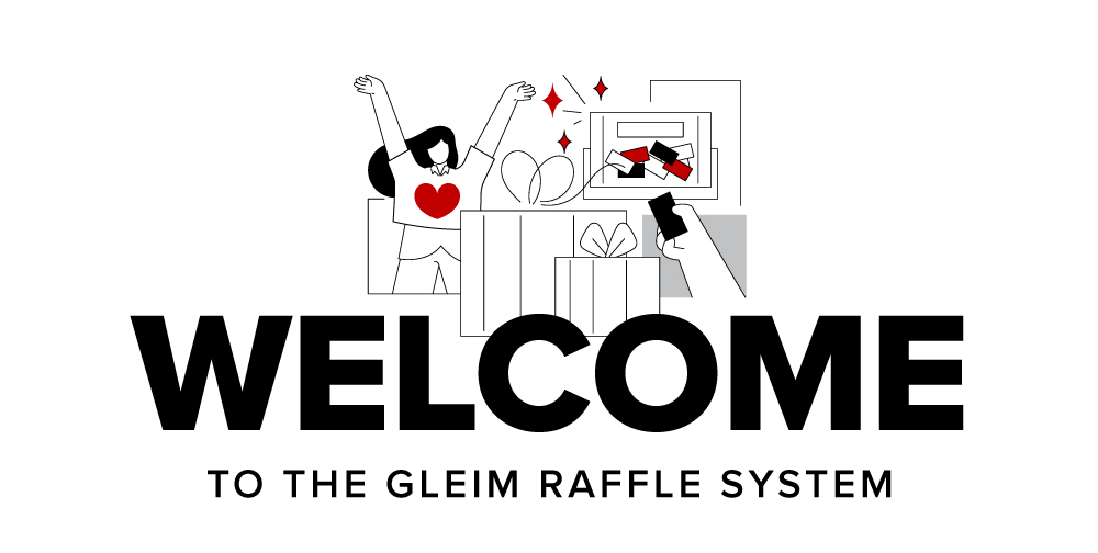 Gleim Raffle Welcome