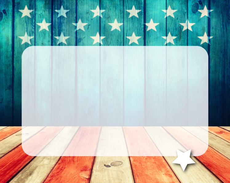 Red white and blue patriotic background