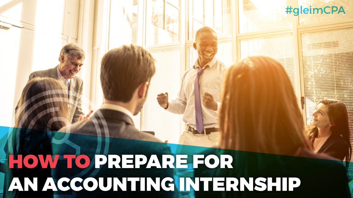 Preparing for an accounting internship