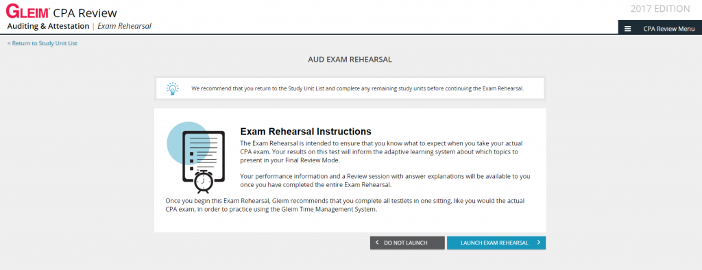 practice cpa exam