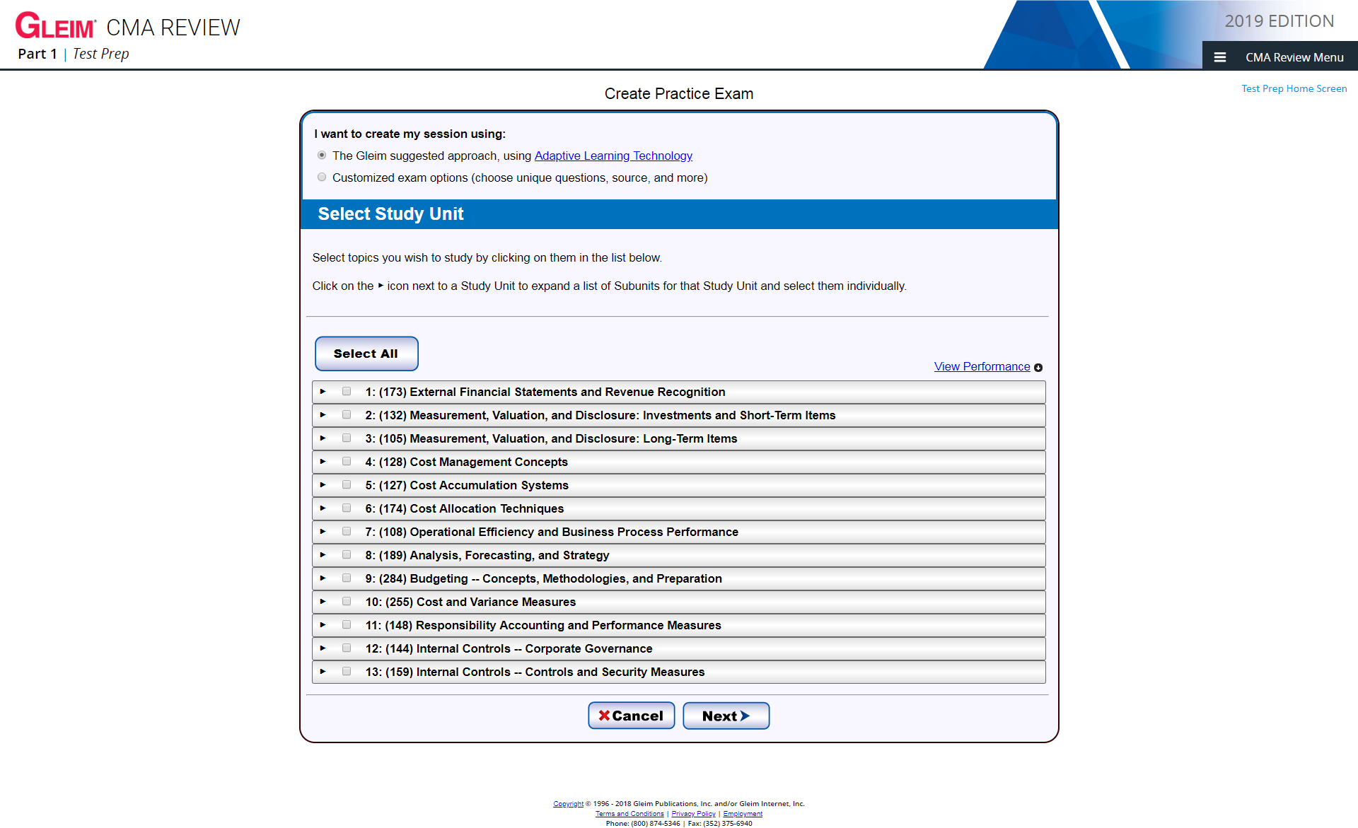CMA Practice Test How to Use It Gleim CMA Review
