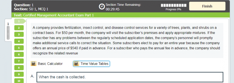 Cma practice picture