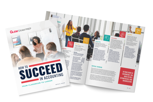 How to Succeed in Accounting - Gleim Exam Prep