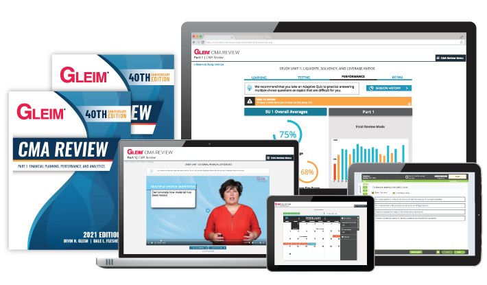 Gleim Premium CMA Review System