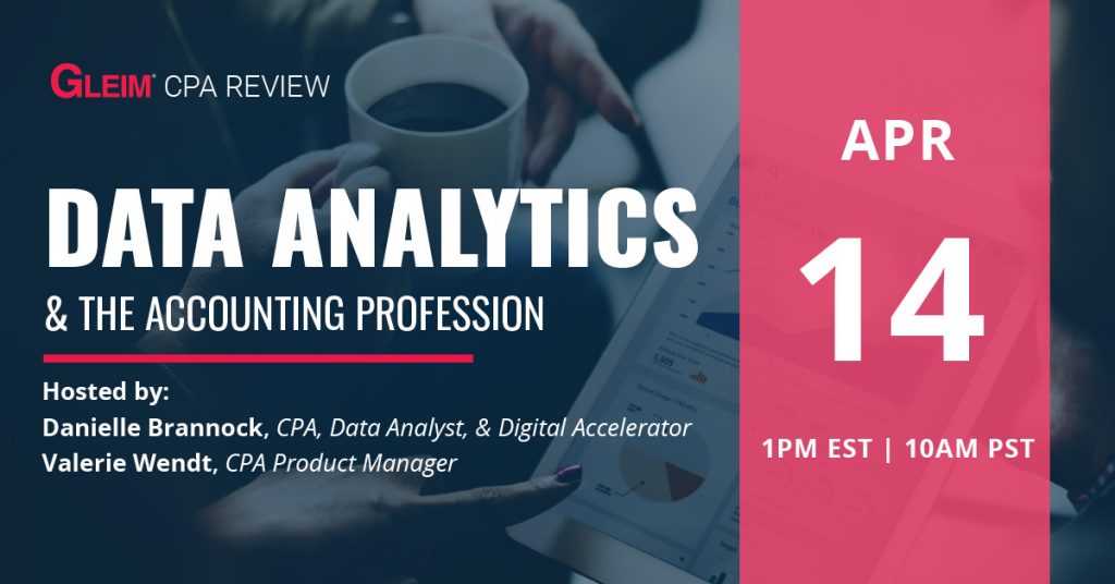 Data Analytics & The Accounting Profession - Gleim Exam Prep