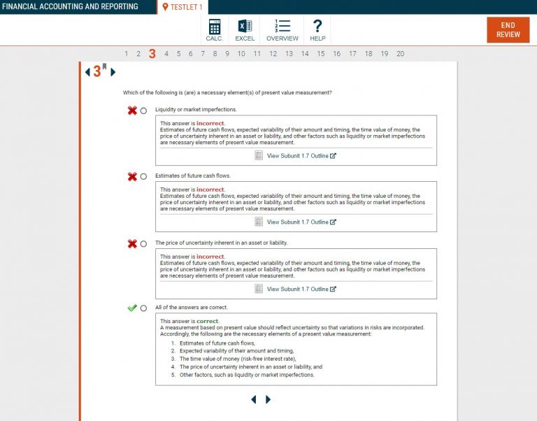 Printable Cpa Exam Questions