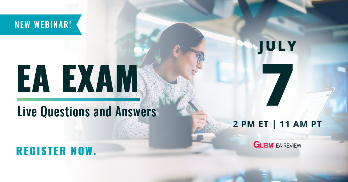 New Webinar | EA Exam Live Questions and Answers | July 7