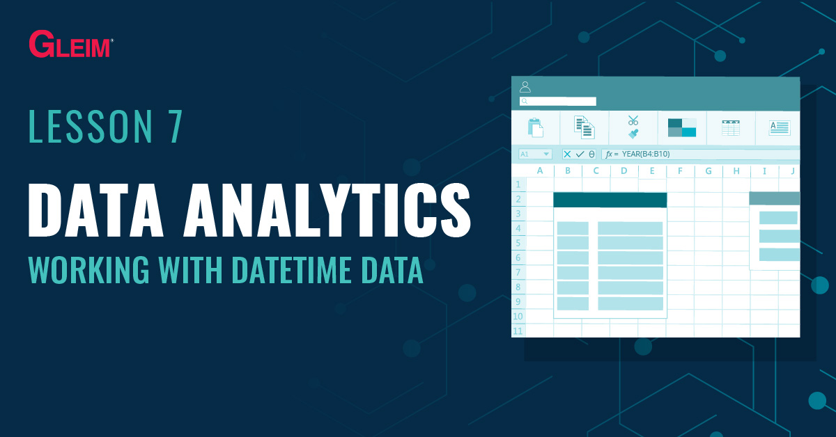 Data Analytics: Working with Datetime Data