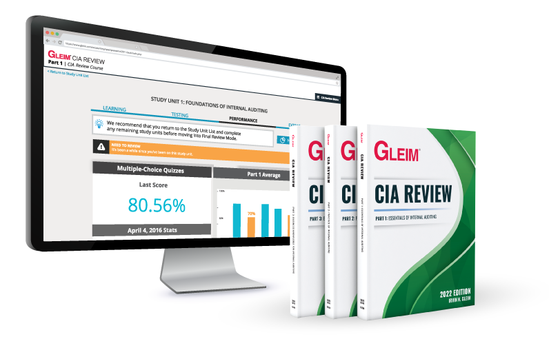 CIA Exam Prep Gleim Exam Prep