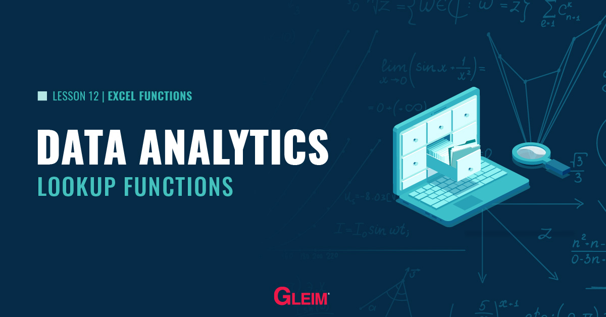 Data Analytics | Lookup Functions