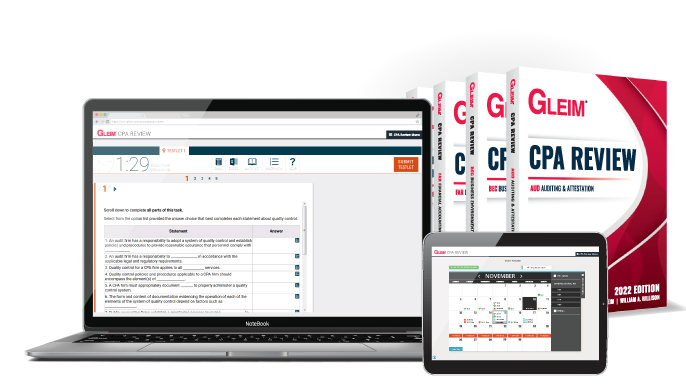CPA Review Courses - Gleim Exam Prep