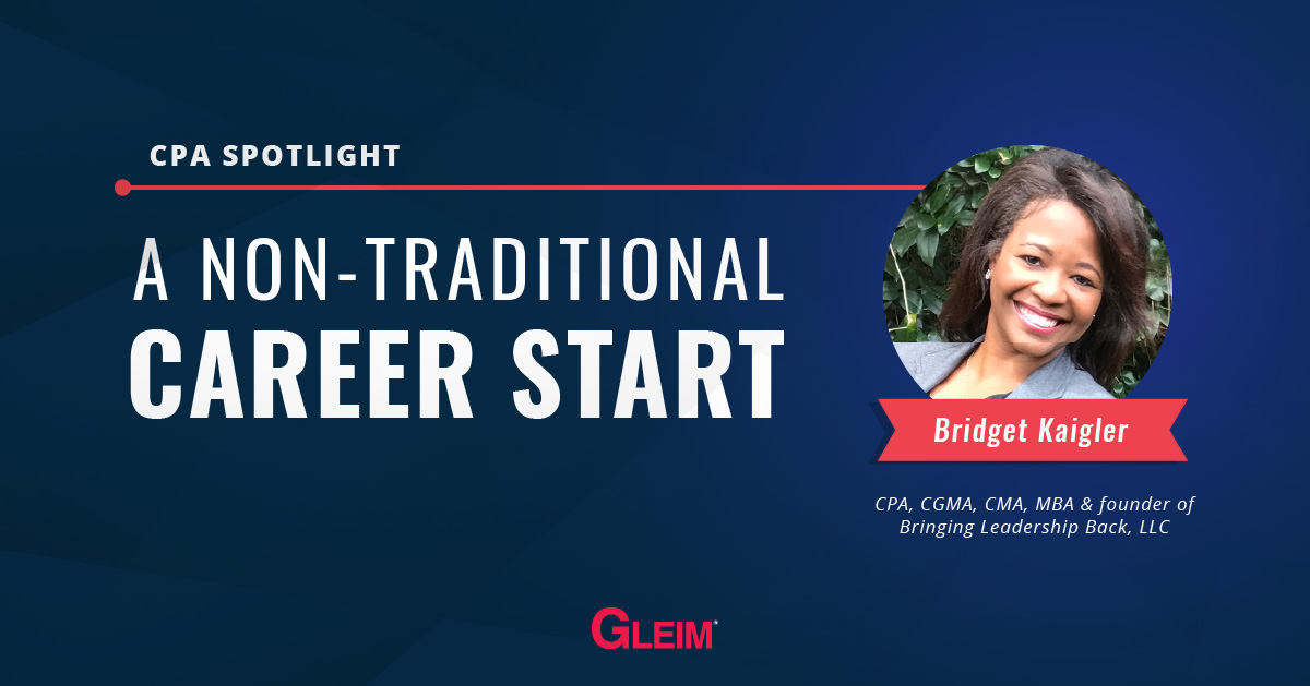 Candidate Spotlight | A non-traditional career start | Bridget Kaigler