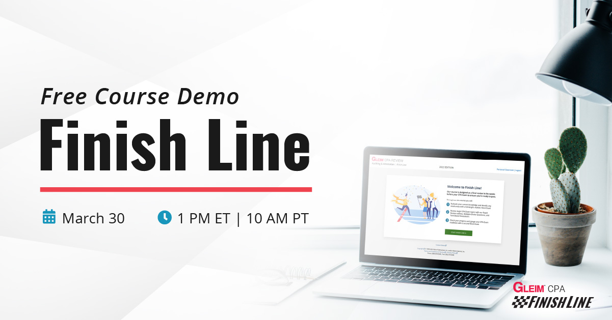 Finish Line Course Gleim Finish Line Course Demo - Gleim Exam Prep