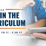 Free Webinar | CMA in the Curriculum | April 5 | 12 pm ET 9am PT