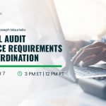 Office Hours with Joseph Mauriello: Internal Audit Resource Requirements and Coordination | September 7 | 3 pm ET | 12 pm PT