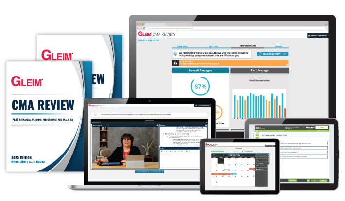 Gleim CMA Premium Review System