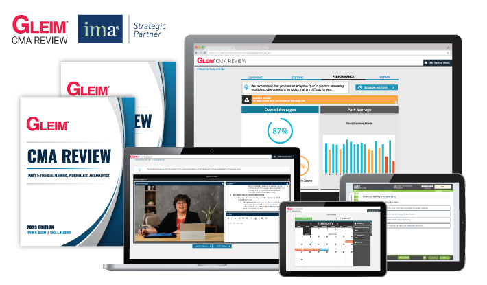 Gleim CMA Review System - IMA Strategic Partner