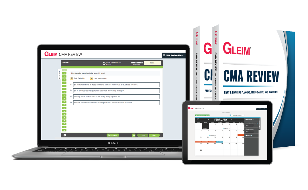 Gleim CMA Traditional Review System