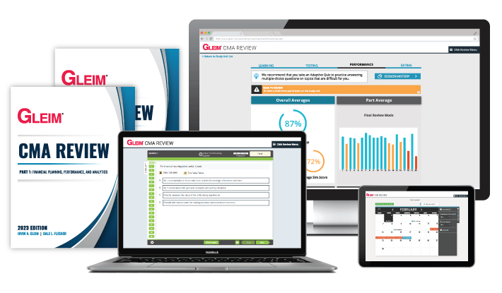 Gleim CMA Traditional Review System