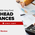 Free Webinar | Office Hours with Amy Ford: Overhead Variances | January 25th, 12 PM ET, 9 AM PT | Gleim CMA Review