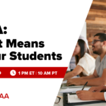 Free Webinar | FMAA: What it Means for Your Students | February 19th, 1 PM ET, 10 AM PT | Gleim FMAA