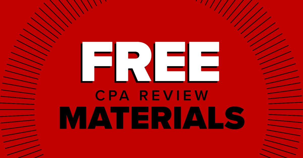 Free CPA Review Materials